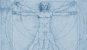 Der Mensch im Mittelpunkt: Leonardo da Vincis ber&uuml;hmte Proportionsstudie